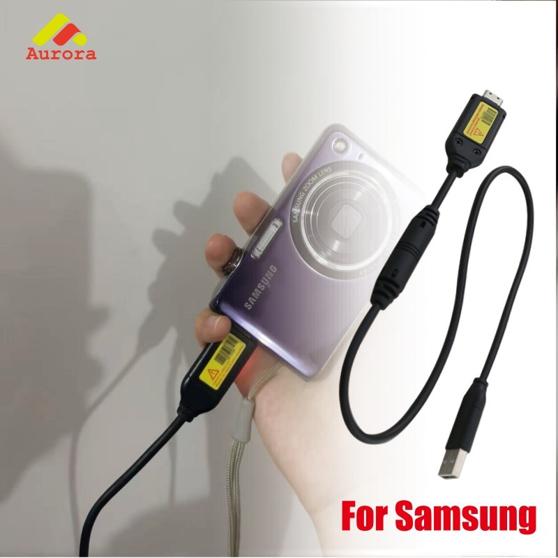 Kabel USB Kamera Samsung 0.5M Untuk Data Dan Charger Compatible Dengan ES75 NV40 PL120 ST600 TL500 W
