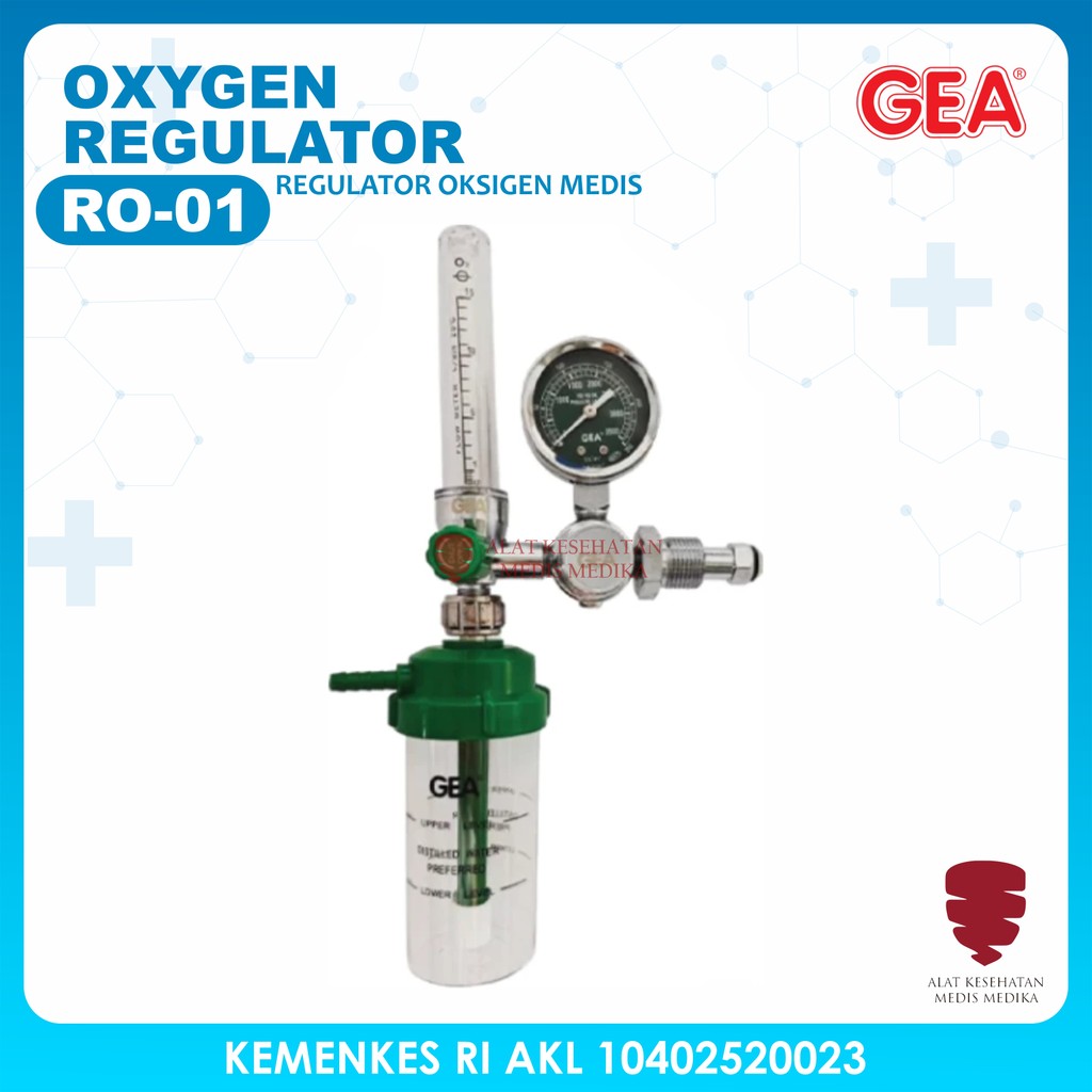 Regulator Oksigen XY 98 RO-01 Tabung Oxigen Medical Oxygen Alat Bantu Pernapasan O2 XY98B YR 86 9 RO