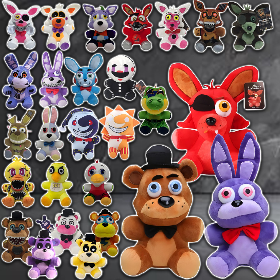 New 18CM FNAF Freddy's Plush Toy Stuffed&Plush Animals Bear Rabbit Game Fnaf Plush Toy Doll Birthday