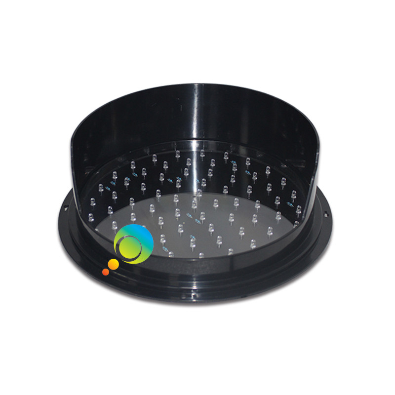 300mm Red LED Traffic Light Module with Visor Road Safety Control DC12VDC24V Signal Light for Traffi