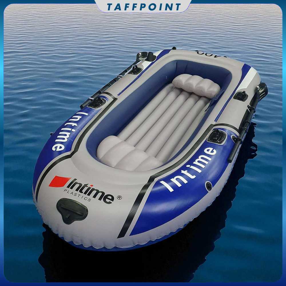 INTIME 400 Perahu Karet Mancing Inflatable Fishing Boat 4 Person - YT-099
