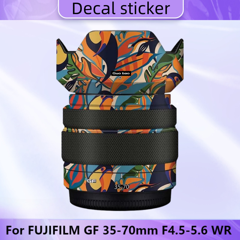 For FUJIFILM GF 3570mm F4556 WR Lens Sticker Protective Skin Decal Film AntiScratch Protector Coat G