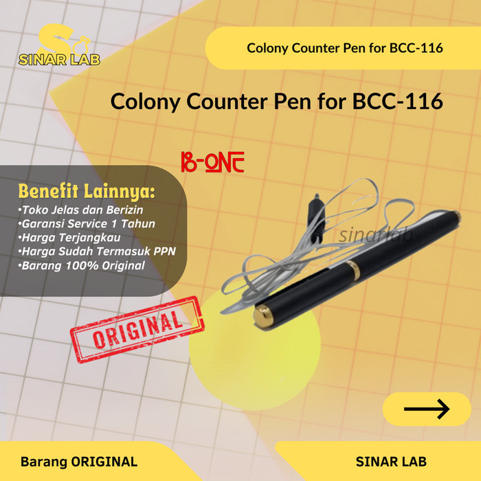 Colony Counter Pen untuk BCC-116