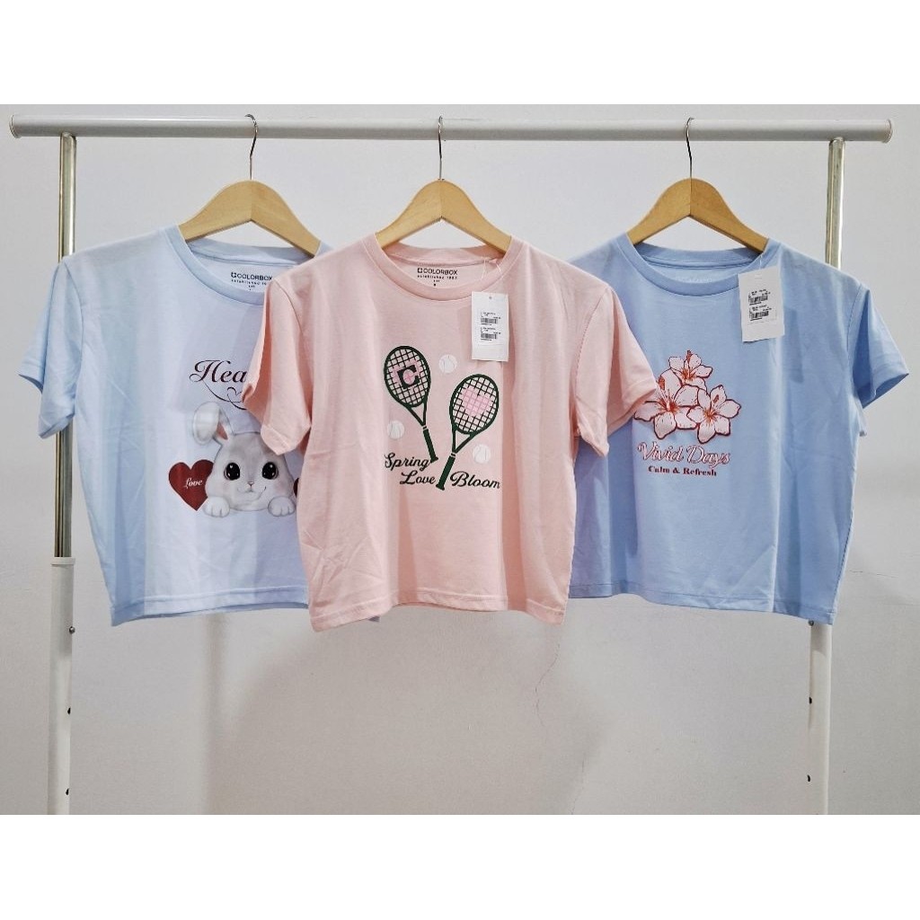 Colorbox tshirt kaos lengan pendek wanita original