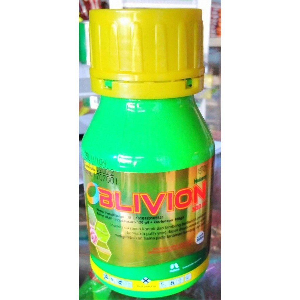 Insektisida Oblivion 300EC 250ml Klorfenapir 180 gpl dan Indoksakarb 120 gpl