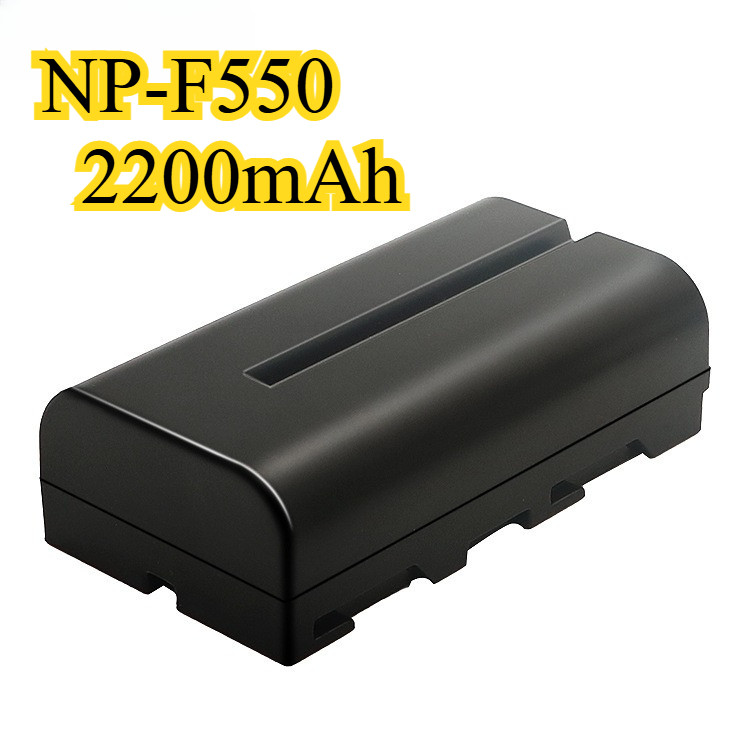 2200mAh NP-F550 camera battery suitable for Sony CCD-RV100 CCD-RV200 CCD-SC5 CCD-SC5/E LED photograp
