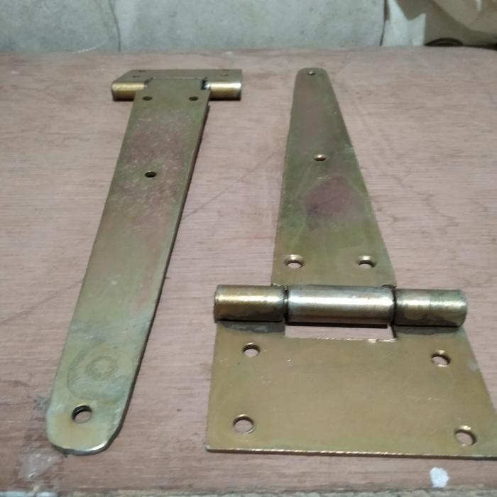 PROMO  engsel T 30 cm engsel gudang besar engsel pintu gerbang door hinger