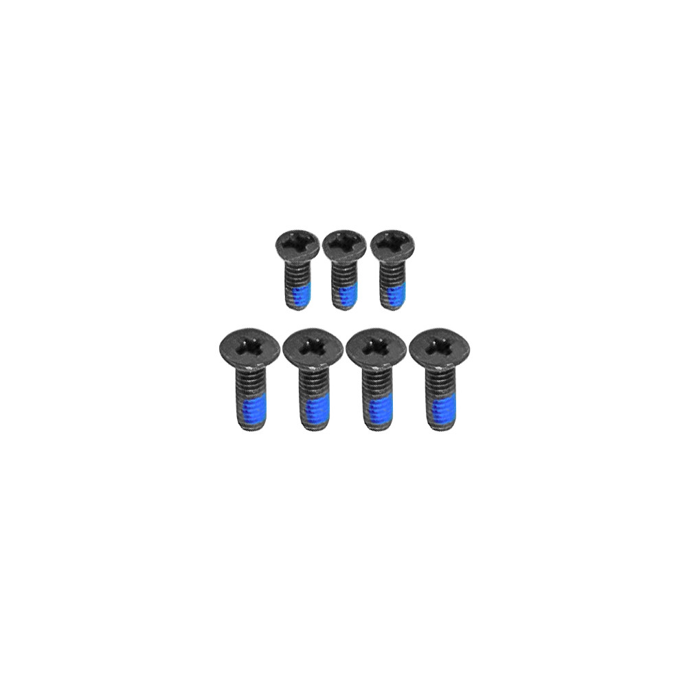 FGY 7PCS Laptop Bottom Base Cover Case screws For HP ENVY 15M-BQ Replacement Repair Screws Kit black