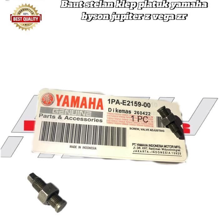 Baut stelan setelan klep baut platuk klep yamaha screw valve byson jupiter z vega zr vixion PASSS