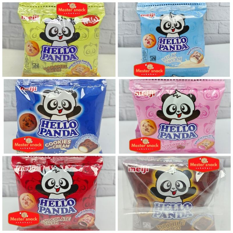 Hello Panda Renceng | Hello Panda | Hello Panda Coklat | Hello Panda Cookies And Cream | Hello Panda