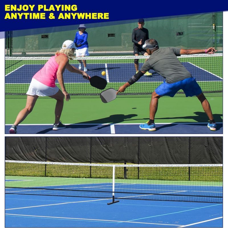 Set Net Pickleball Standar 22 Ft Net Pickleball Set Lengkap Untuk Latihan Dan Pertandingan