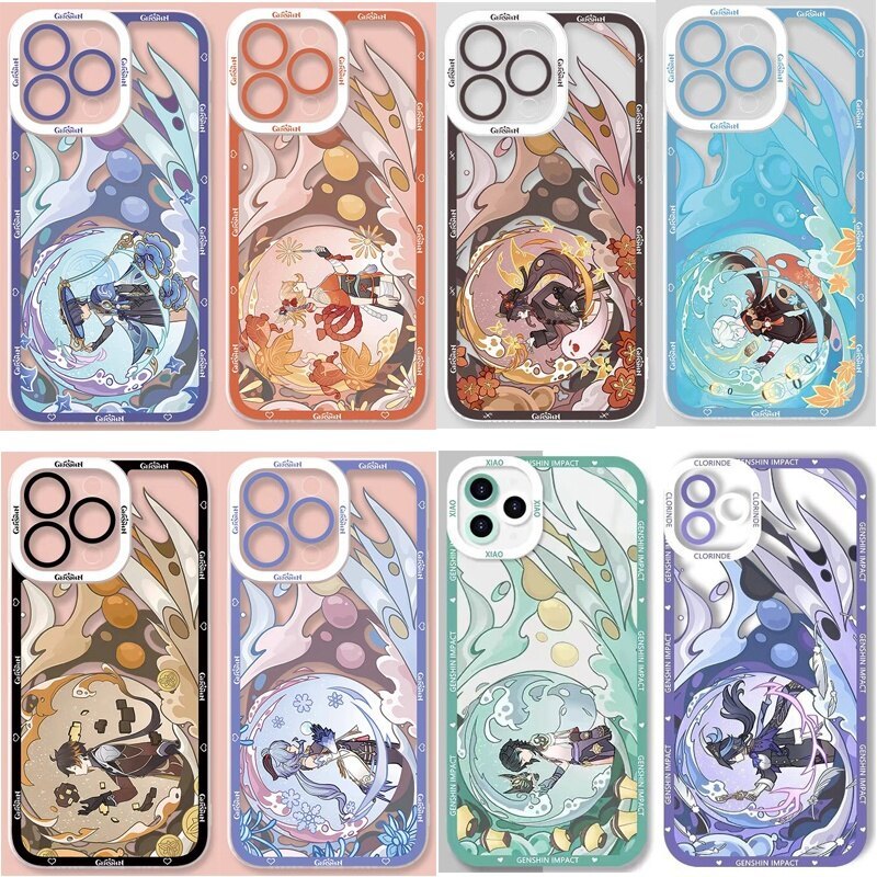 Genshin Impact Ancient Style Design Phone Case For Xiaomi 11T 14T 15T Pro POCO F7 X7 X6 X5 M3 M4 F5 