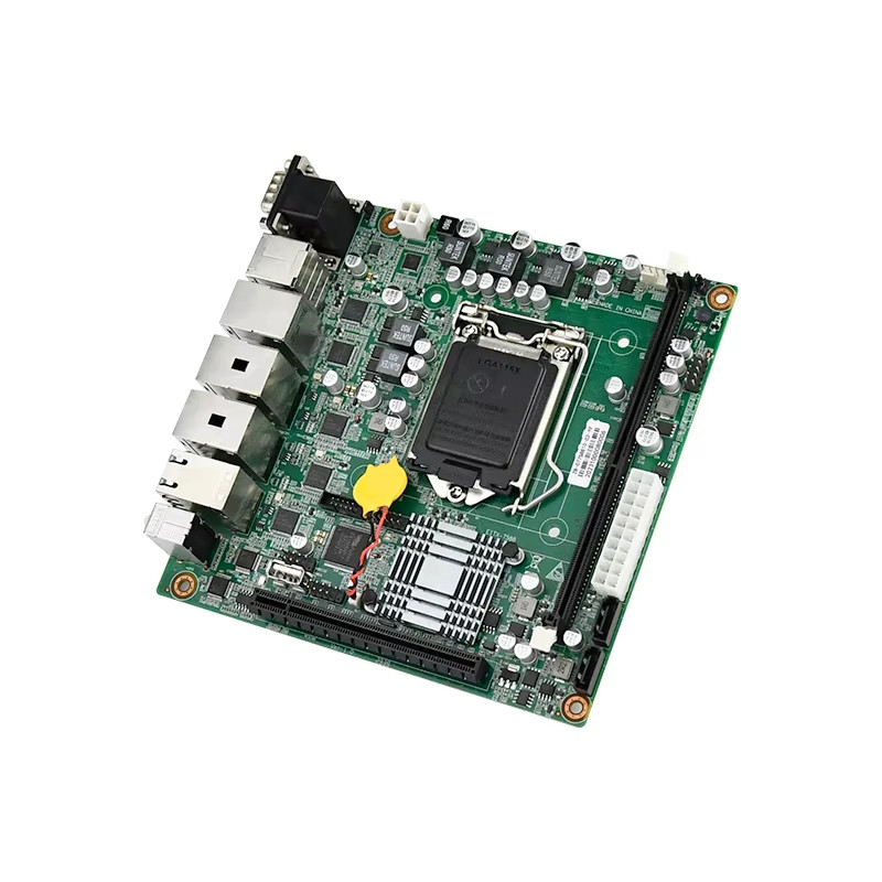 New MINIITX Motherboard LGA1151 for Intel Core I3I5I7 PentiumCeleron 6th7th Gen DDR4 224Pin Computer