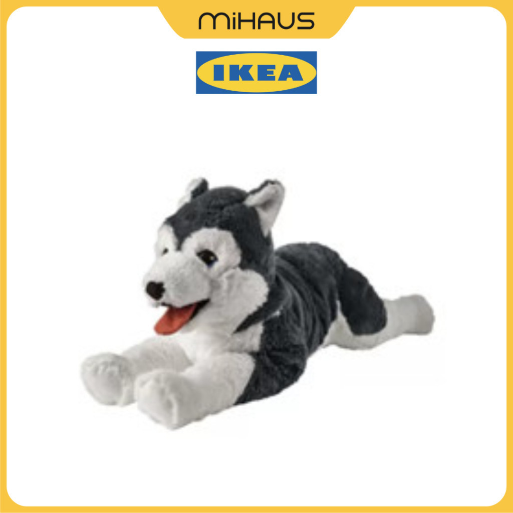Pilihan Terbaik IKEA LIVLIG Boneka, anjing/siberian husky, 57 cm