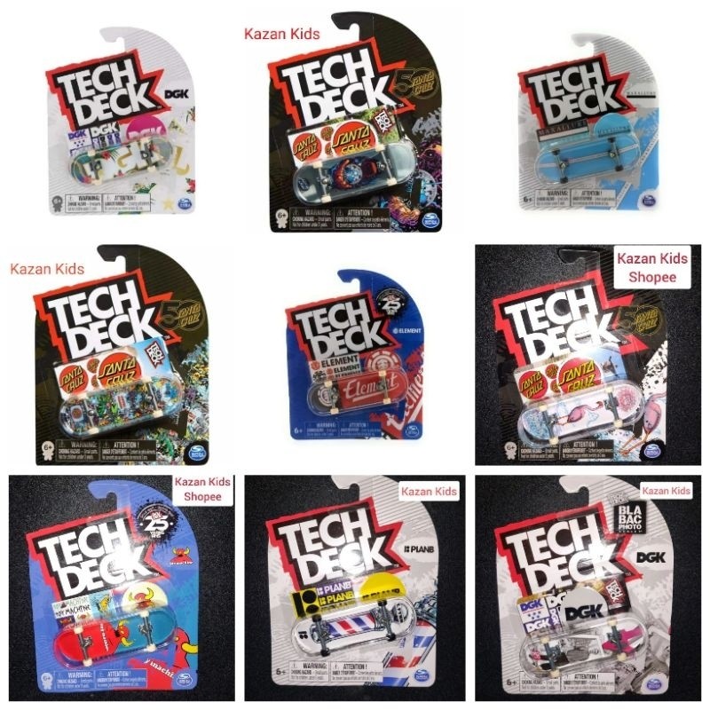 Tech Deck Fingerboard 32mm Single Pack Series