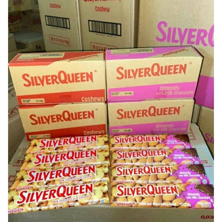 Promo Coklat Silverqueen 58gr