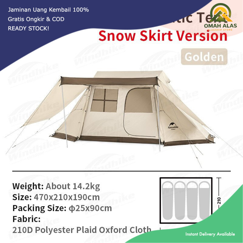 TENDA AUTOMATIC VILLAGE 5.0 NATUREHIKE NH21ZP009