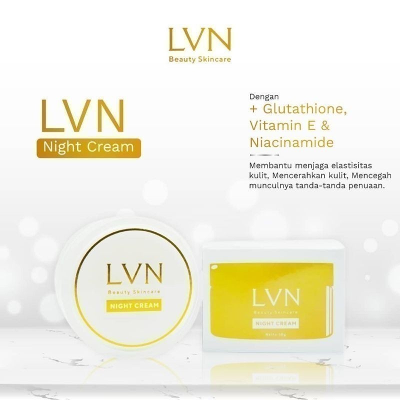 Lvn day & night cream original 100% bpom pt.best terlaris