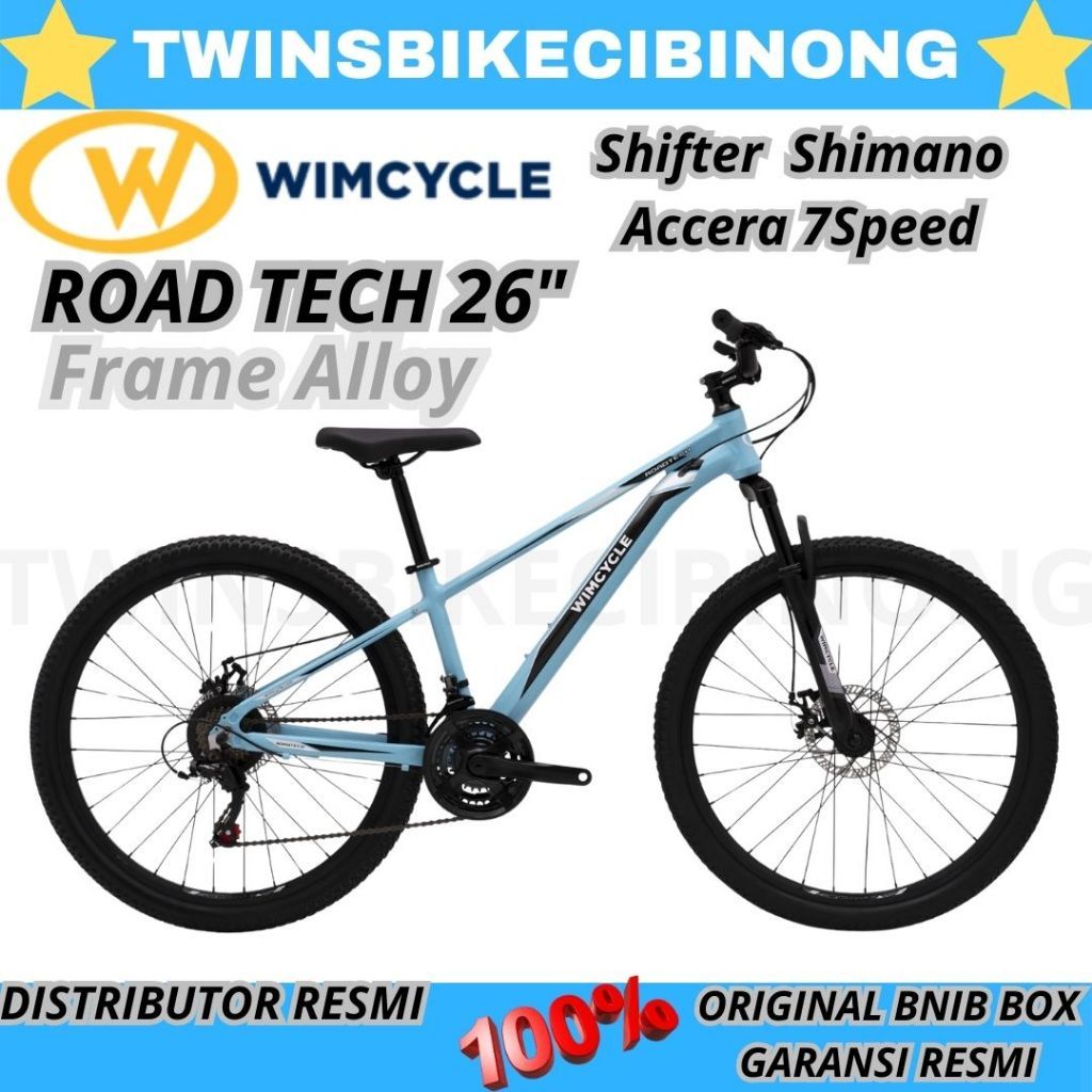 Sepeda Gunung 26 MTB WIMCYCLE ROADTECH ALLOY