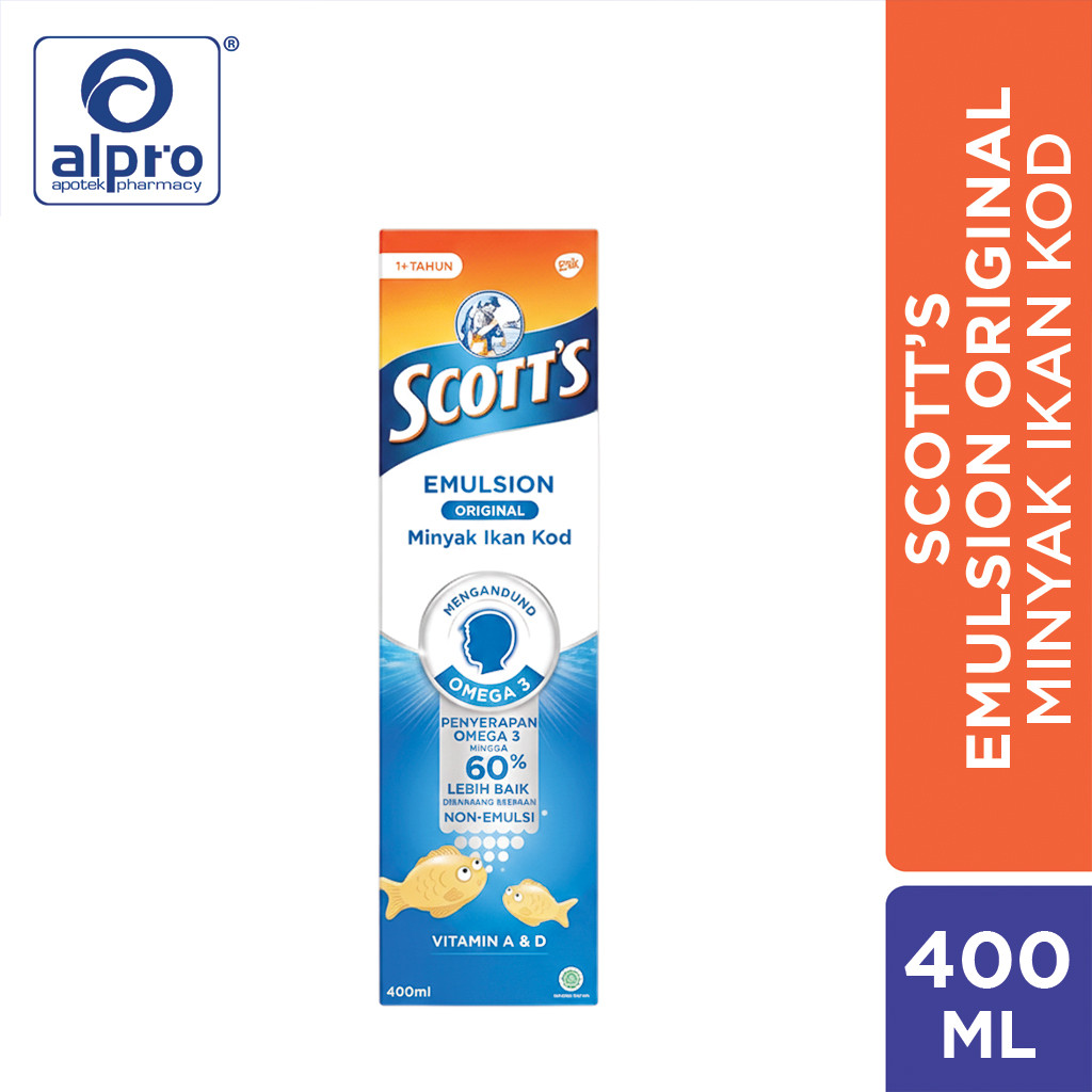Scott'S Emulsion Original 400Ml