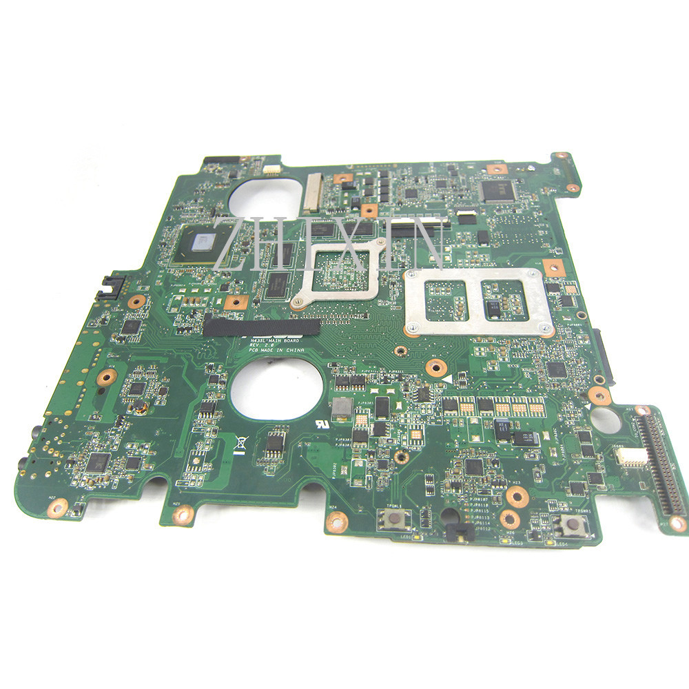 yourui For ASUS N43S N43SL N43SM Laptop motherboard M2P-GT-A1 1G HM65 Mainboard full test