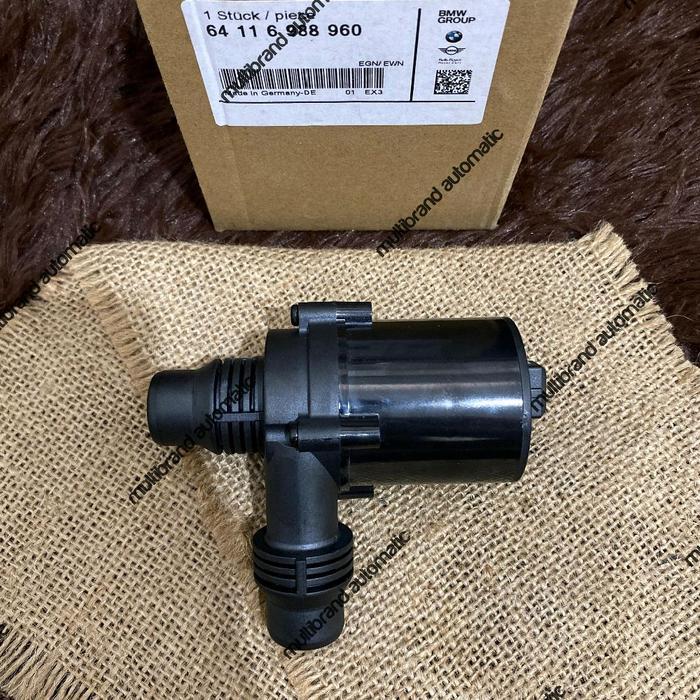 AUXILIART WATER PUMP ELECTRIC WATERPUMP RADIATOR BMW E39 E60 E63 E64 ORIGINAL 64116988960
