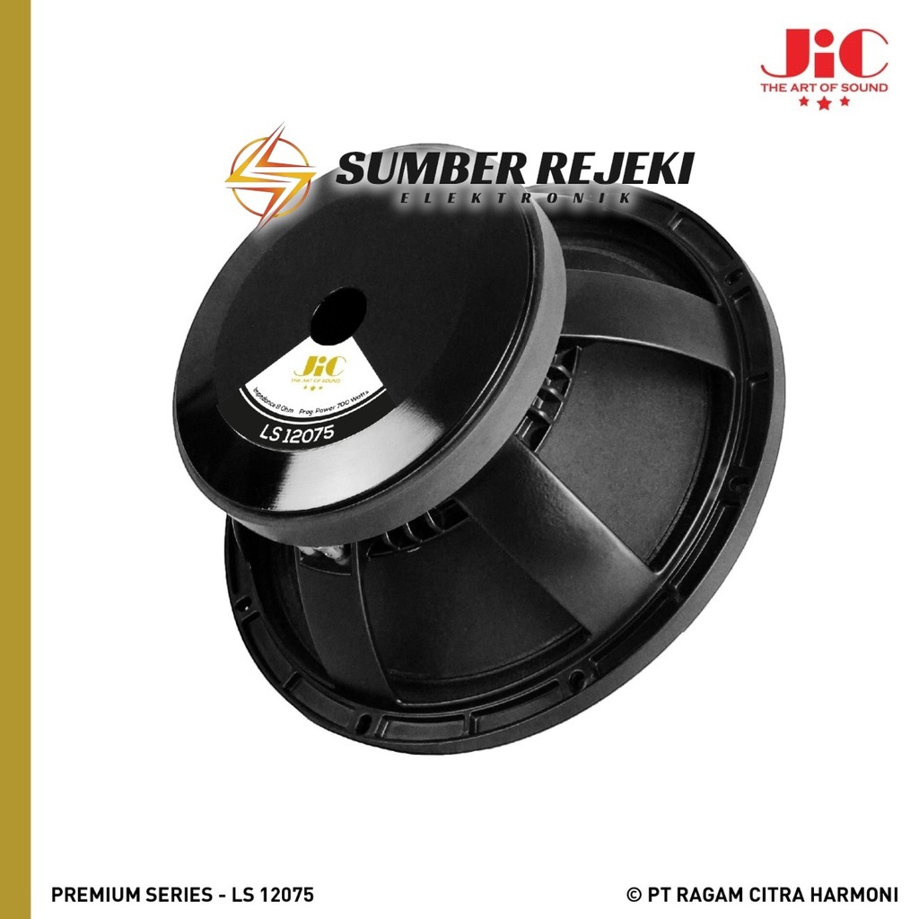 Speaker JIC LS12075 Speaker JIC 12inch Voice Coil 3 Inch