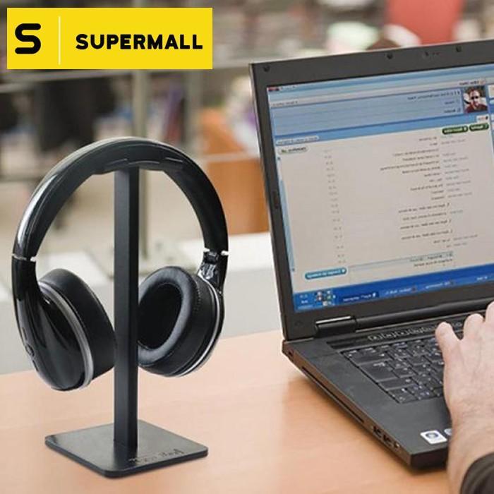 Genius id SUPERMALL Stand Headphone Headset - Tempat Gantungan Head Phone Gaming - Stand Headphone
