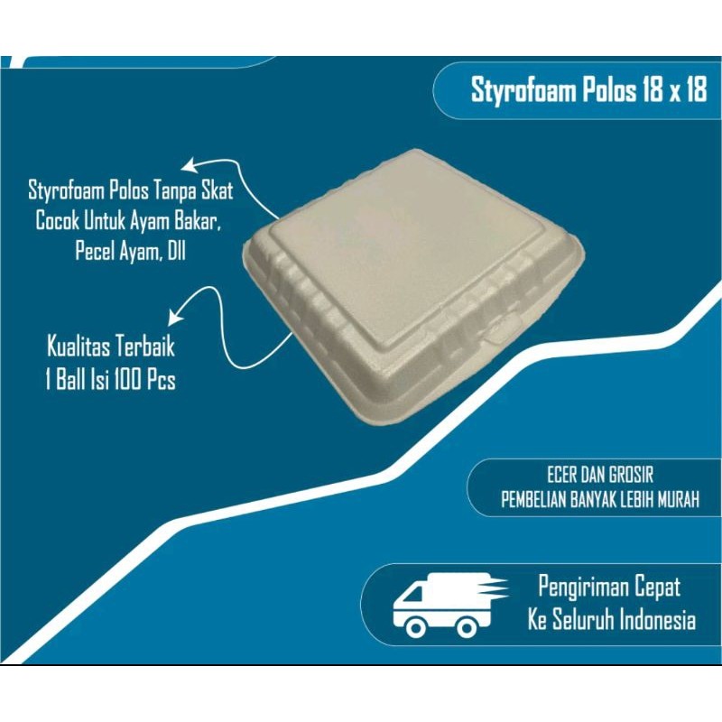 Sterofoam Gabus makanan