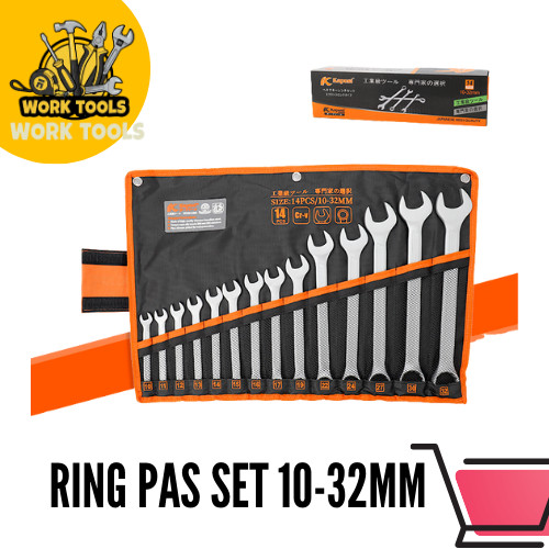 Kapusi Kunci Ring Pas Set 10-32mm Crv