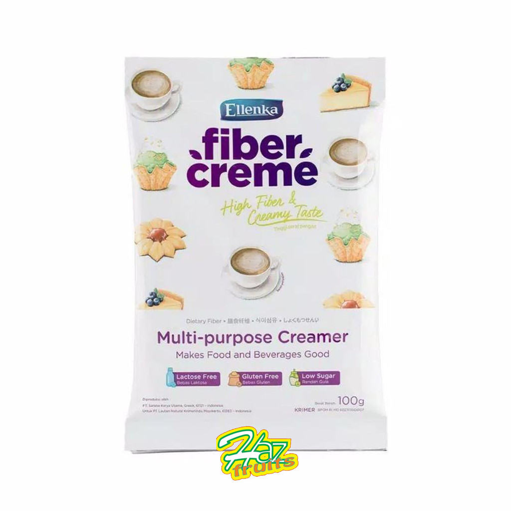 Ellenka Fibercreme 100 gram - Creamer Powder