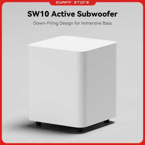 Fosi Audio Active Speaker Subwoofer HiFi 10 Inch Driver Smart DSP 200W - SW10