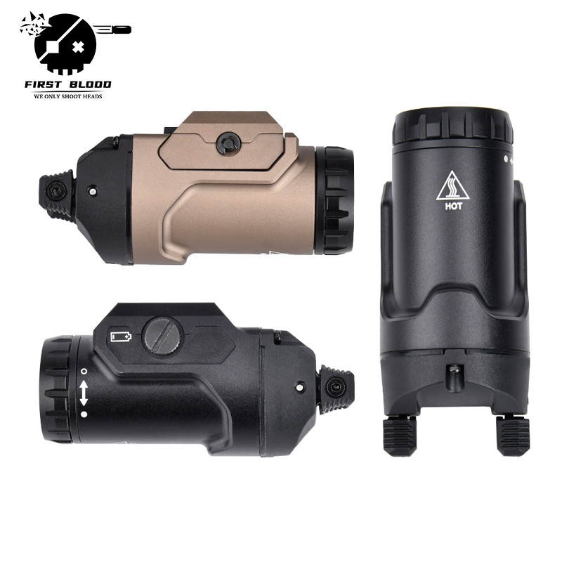 FOXTROT2R-Tactical Multifunctional Flashlight, 700 Lumen, Outdoor, Rain, Splash Prevention, Pistol L