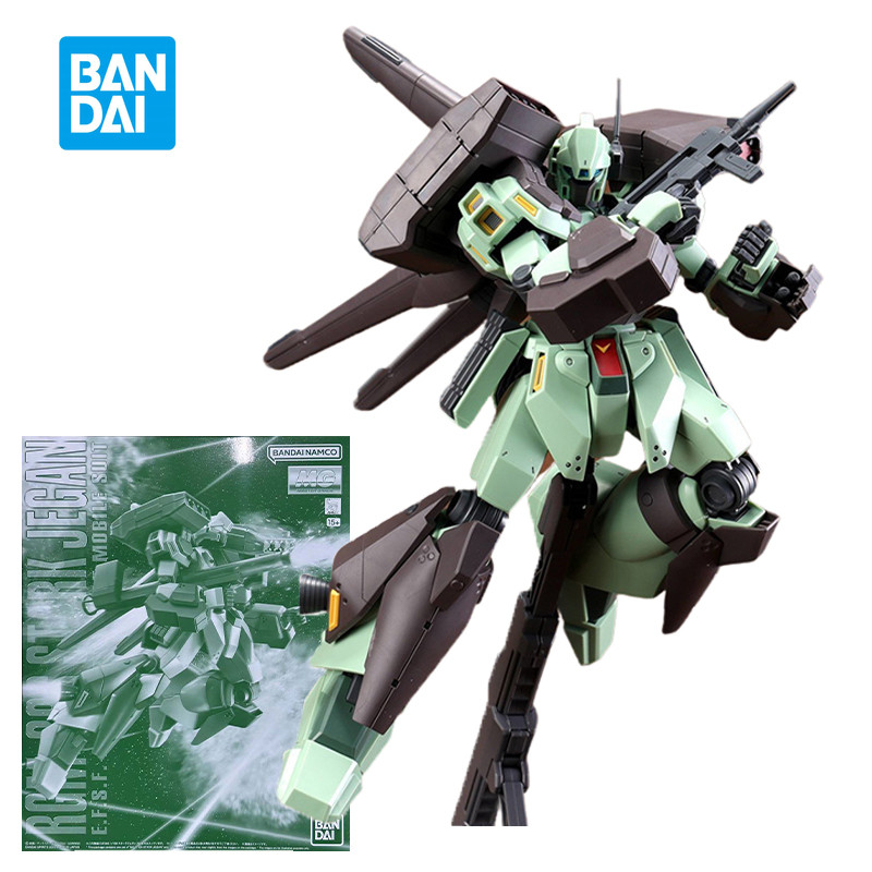 Bandai GUNDAM Anime Model MG 1/100 RGM-89S STARK JEGAN Action Figure Assembly Model PB Limited Toys 