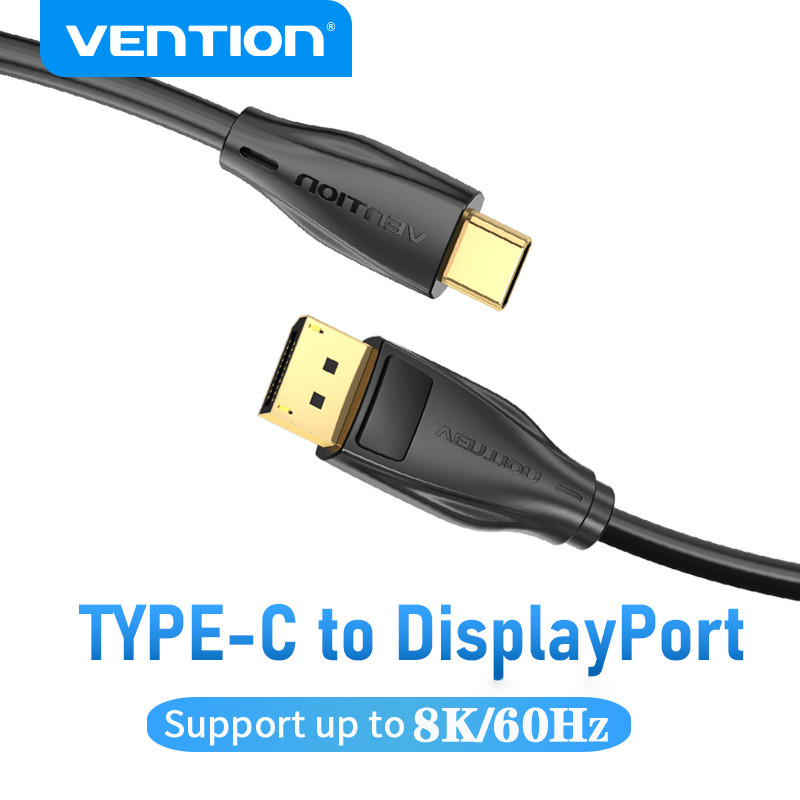 Vention USB C to DP 1.4 Cable 8K 60Hz Type C to splayPort Converter Cable for Lenovo MacBook Pro TV 