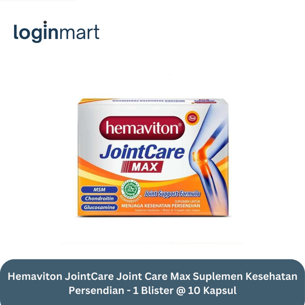 Hemaviton JointCare Joint Care Max 1 Blister 10 Kapsul