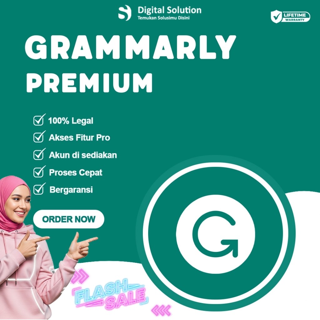 Grammarly Premium Plus 1 Tahun - Beda dengan Yang biasa Lebih Mahal Tapi Lebih Worth It Not lifetime