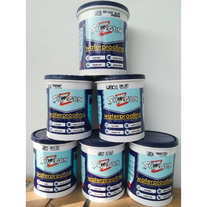 waterproofing shogunz cat pelapis anti bocor cat tahan air Shogun z bukan aquaproof cat kolam 1kg