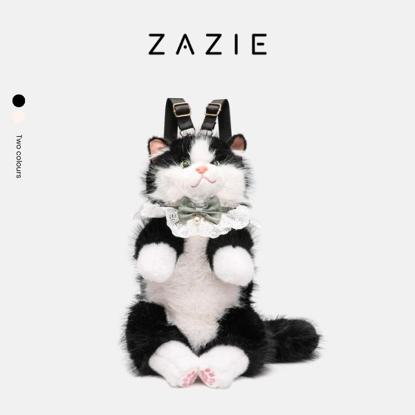 For Sale Promo Murah Gercep ZAZIE Tas Ransel Boneka Kucing Lucu Premium Free Sisir Tas ransel kucing