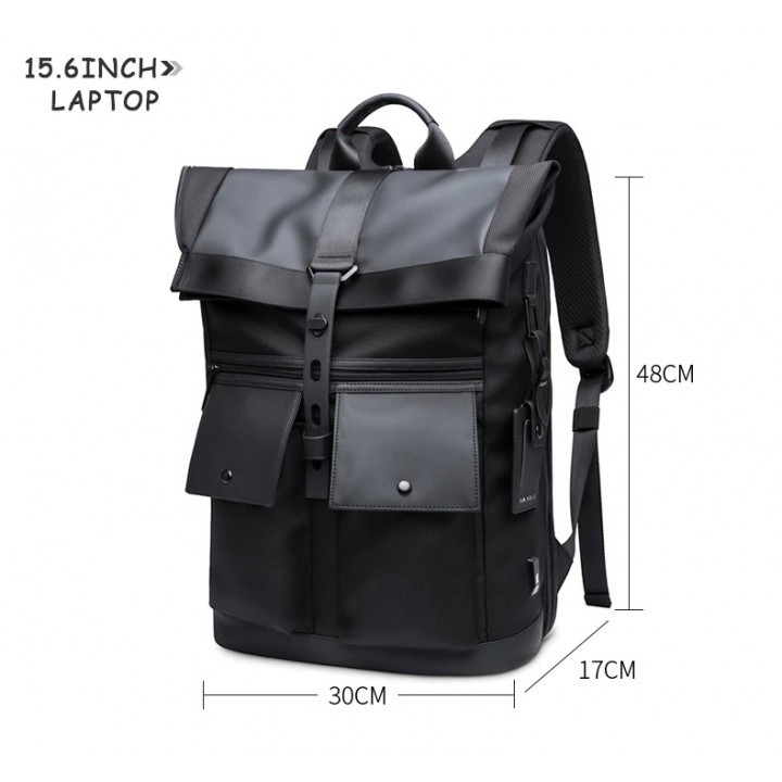 BACKPACK Bag BGG65 Tas Ransel Pria Laptop 15.6 Inch Foldable Travel Scalable