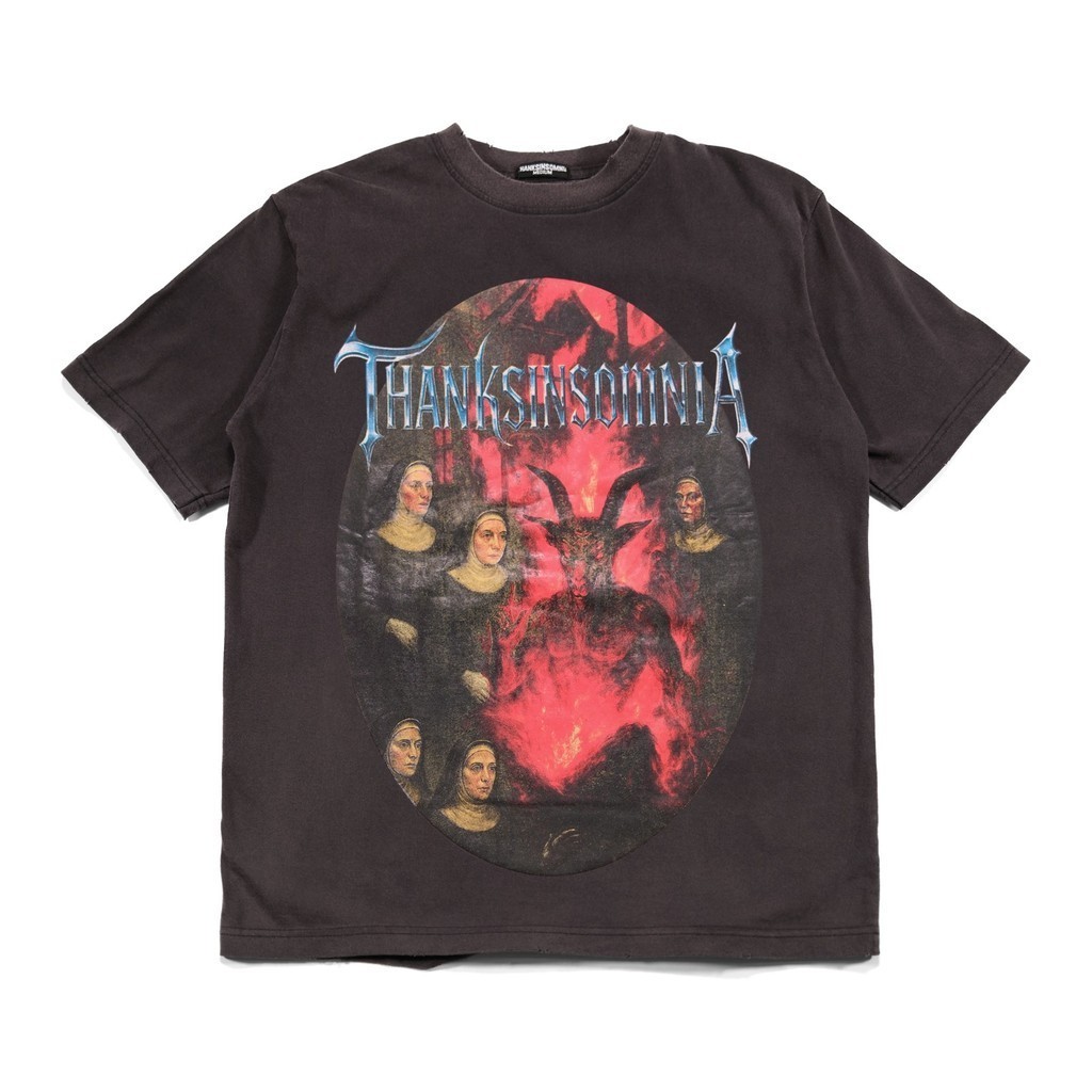 Tshirt Arietta Washed Black Thanksinsomnia