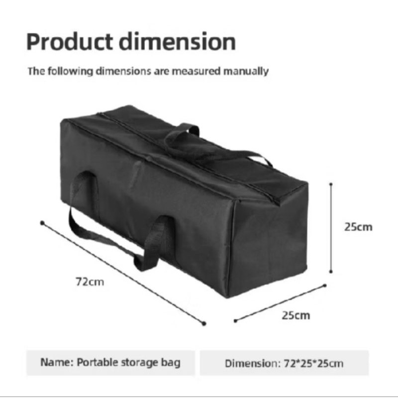 Tas Selempang Portable 72 cm – Tas Studio & Lampu Tripod
