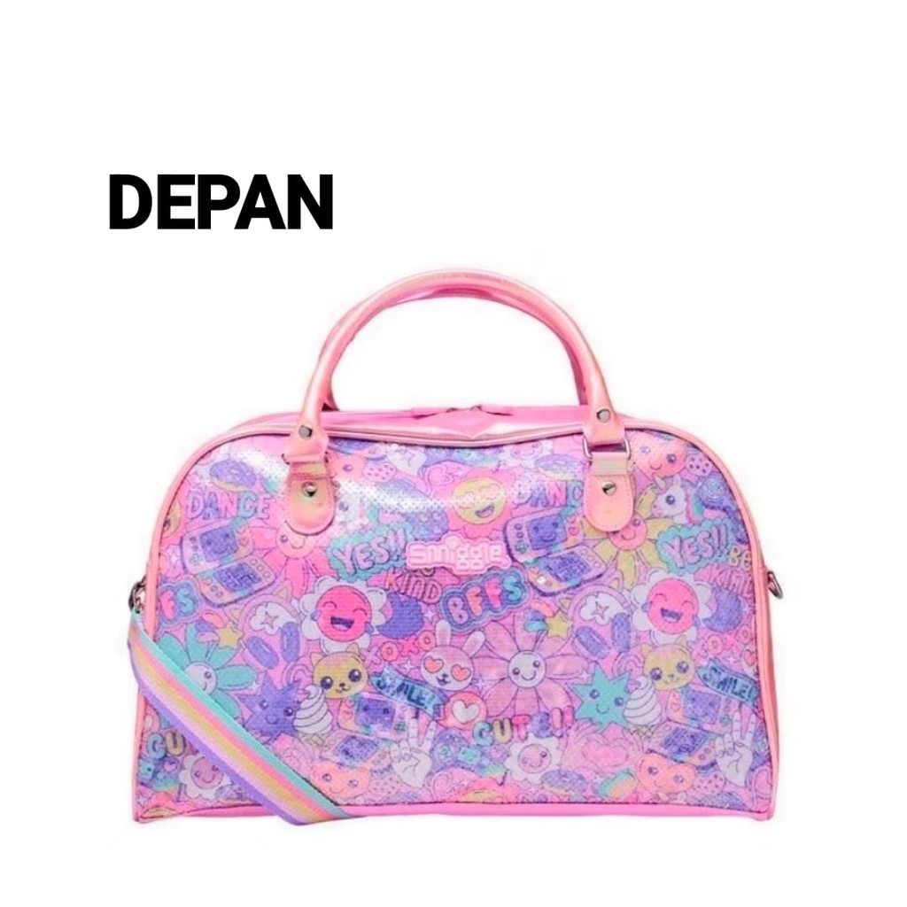 Smiggle Weekender Bag - Tas Travel Anak Stylish dan Nyaman untuk Liburan