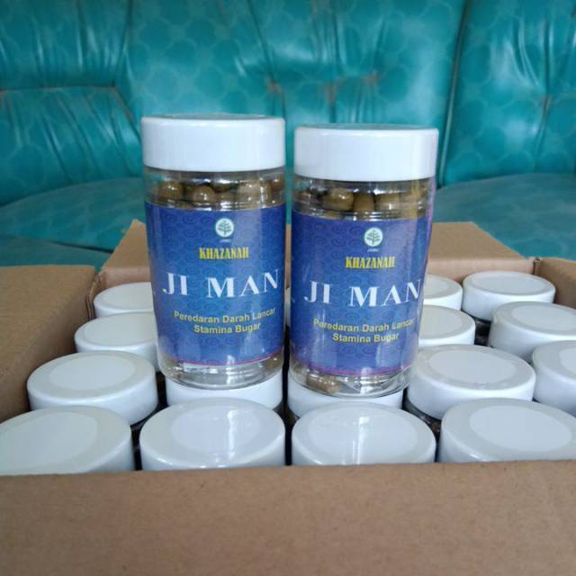 DI JAMIN MANJUR | KEMASAN POLOS OBAT HERBAL JAMU KAPSUL JIMAN HABAT ALI ASLI 100% ASLI AGEN RESMI JA