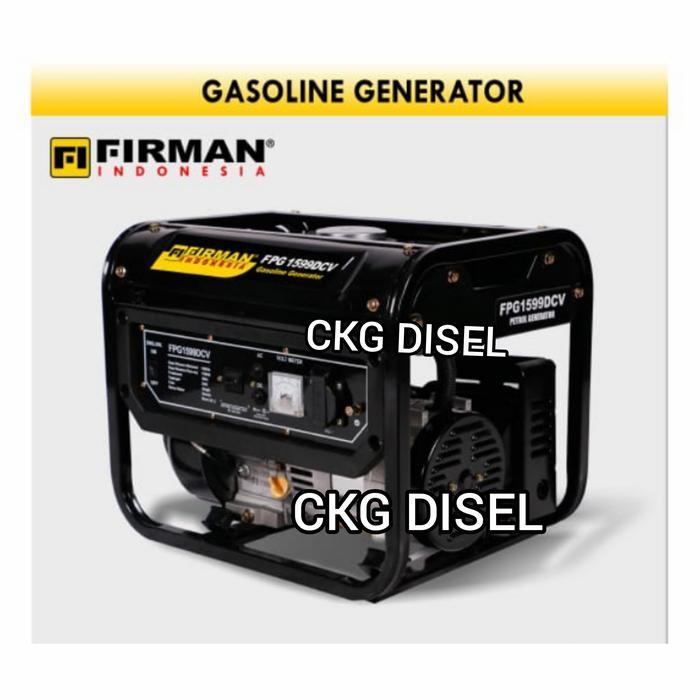 Genset 1000 watt Genset Firman FPG 1599 DCV Berkualitas