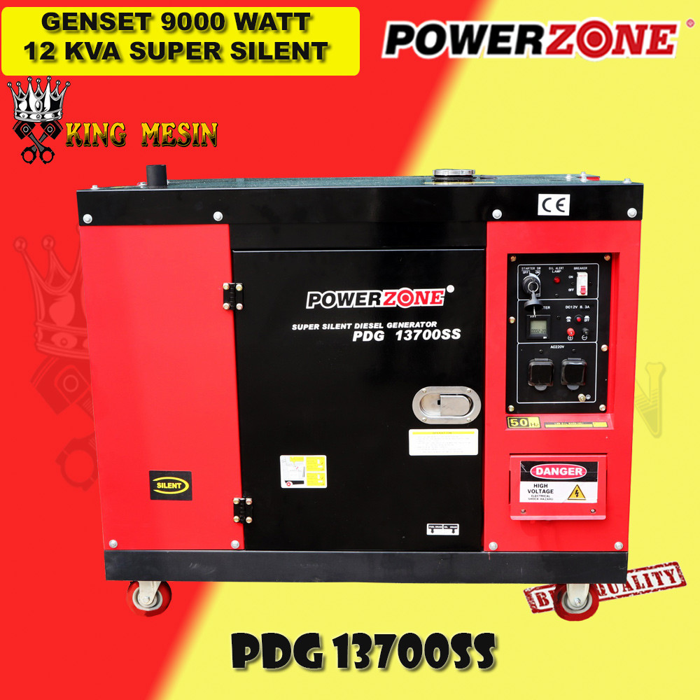 GENSET SUPER SILENT PDG 13700SS