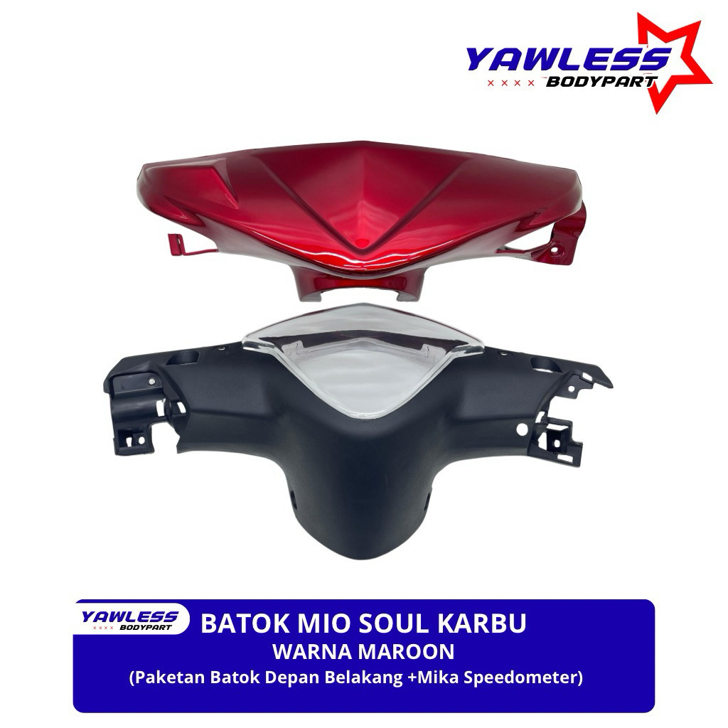 BATOK LAMPU DEPAN YAMAHA MIO SOUL MIO KARBU - BATOK DEPAN DAN LAMPU DEPAN MOTOR MIO SOUL MIO KARBU W