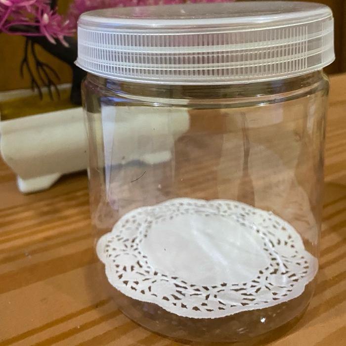 Toples tabung  500ml-600ml   isi 6PCS (packing dus) toples kue kering/Toples Cantik - 600ml, Packing