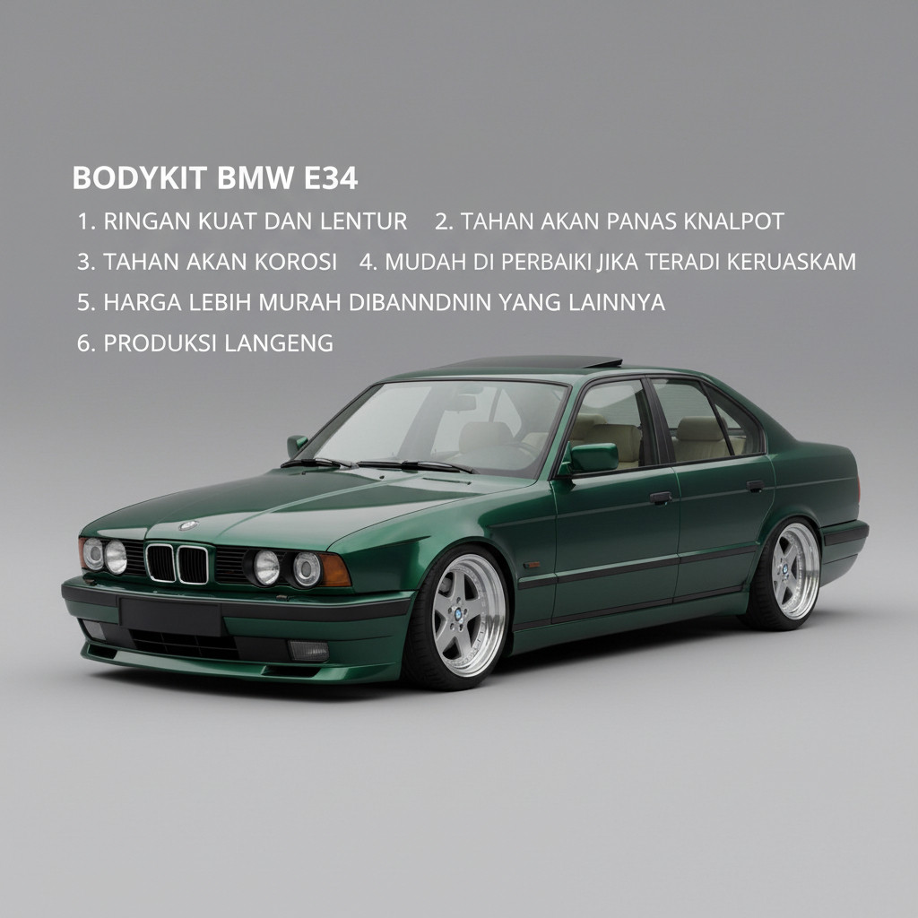bodikit bodykit bmw e34 520i body kit bmw e34