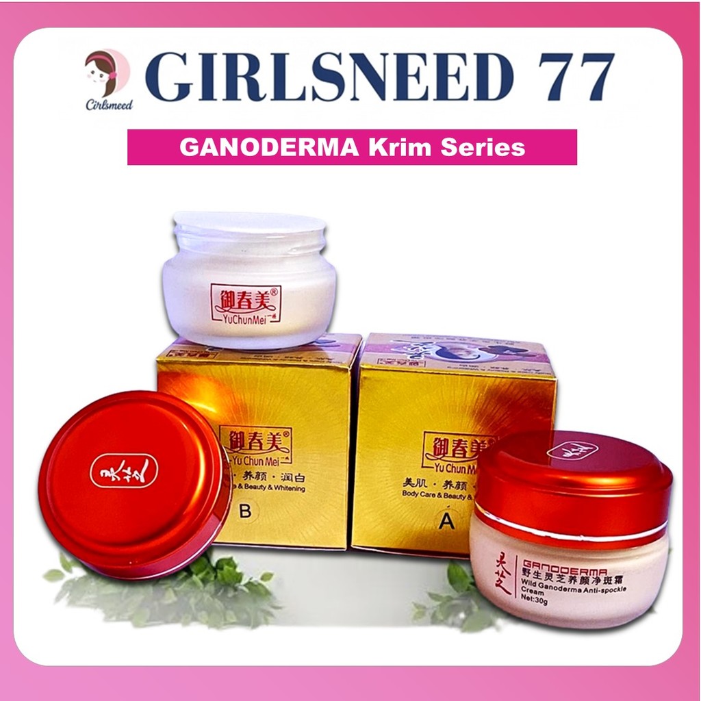 Night Cream Gold Krim Herbal Ganoderma Day Cream Cordyceps Krim Pagi Krim Malam